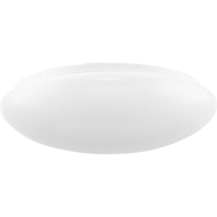 Progress Lighting Cloud Collection 14 Inch Puff LED Flush Mount Fixture CCT Selectable 2700K/3000K/3500K/4000K/5000K White Finish (P350279-030-CS)