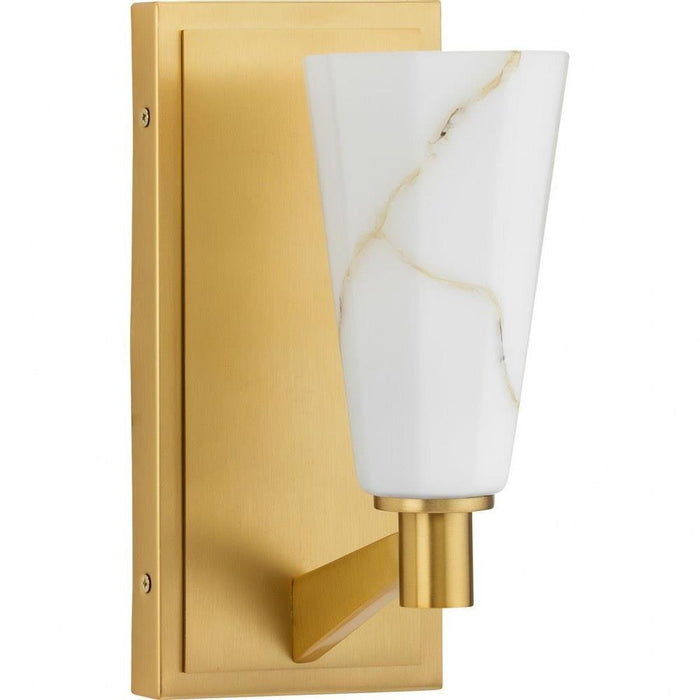 Progress Lighting Tosca Collection 1-Light Wall Bracket Brushed Bronze Finish (P710138-109)