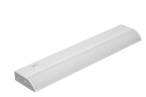 American Lighting 16 Inch Undercabinet Fixture 120V AC 3000K 10W Non-Linkable White Finish (LUC2-16-30-WH)