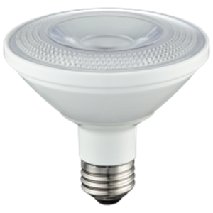 TCP LED PAR30 Short Neck 10W 2700K E26 Base Suitable For Wet Locations Dimmable 25 Degree Beam Angle (L75P30SD2527KNFLCQ)