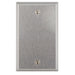 Pass And Seymour 1-Gang Stainless Blank Wall Plate (WP3400SS)