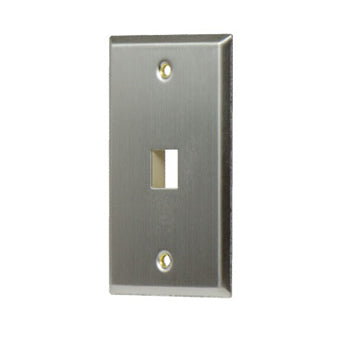 Pass And Seymour 1-Gang Stainless Wall Plate 1-Port (WP3401SS)