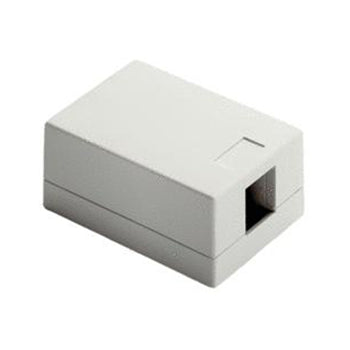 Pass And Seymour 1 Port Surface Mount Box Ivory (WP3501IV)