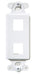 Pass And Seymour 10 Pack Decorator Strap 2-Port White (WP3412WH10)