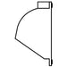 Pass And Seymour 100A Black Box 2 Inch Hub Cast For New Style (PSBB1002W)