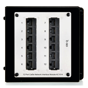 Pass And Seymour 12-Port CAT5e Network Interface Module (AC1014)