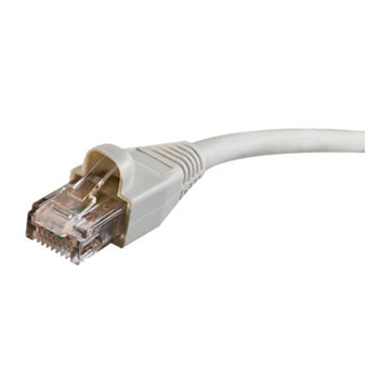 Pass And Seymour 14 Foot Category 6A Patch Cable-Gray (AC6A14GYV1)