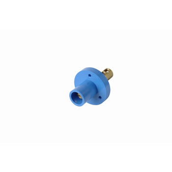 Pass And Seymour 150A 600V Male CAM Double Set Screw Panel Mount Blue (PSMMRBL)