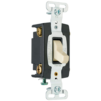 Pass and Seymour PS15AC4W 120/277VAC Back And Side Wire 4-Way Switch ...