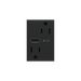 Pass And Seymour 15A 125V Duplex Tamper-Resistant Receptacle And Dual USB Type AC 6A Graphite (ARTRUSB156ACG4)