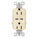 Pass And Seymour 15A 125V Tamper-Resistant Receptacle And 2 USBC Fast Charge Light Almond (TR15USBCC6LA)