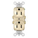 Pass And Seymour 15A Dual-Controlled Duplex Receptacle Ivory (5262CDI)