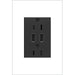 Pass And Seymour 15A Duplex Outlet With Dual USB Gray (ARTRUSB153G4)