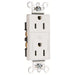Pass And Seymour 15A Half Controlled Decorator Receptacle White (26252CHW)