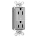 Pass and Seymour 15A Half Controlled Plugtail Receptacle Gray  (PT26252SCCTGRY)