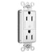 Pass and Seymour 15A Half Controlled Plugtail Receptacle White  (PT26252SCCTW)