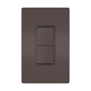 Pass And Seymour 15A Single-Pole And Single-Pole Decorator Switch Brown (RCD11)