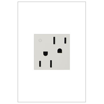 Pass And Seymour 15A Tamper-Resistant Dual Controlled Outlet White (ARCD152W10)