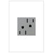 Pass And Seymour 15A Tamper-Resistant Half Controlled Outlet Magnesium (ARCH152M10)