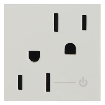 Pass And Seymour 15A Tamper-Resistant Half Controlled Outlet White (ARCH152W10)