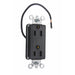 Pass And Seymour 15A/125V Split Circuit Decorator Spec Grade Black (PT26262SCBK)