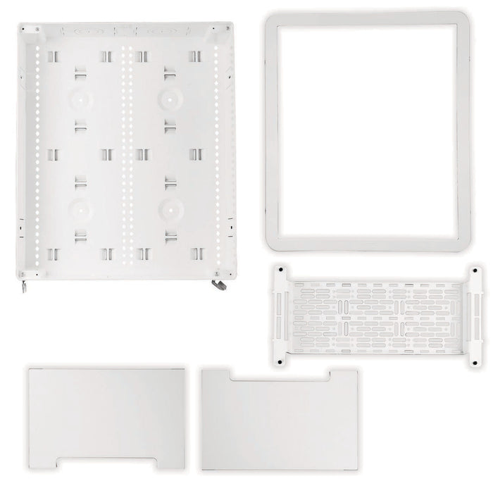 Pass And Seymour 17 Inch Plastic Dual-Purpose In-Wall Enclosure With 5 Inch Mounting Plate (ENP1705NAV1)