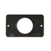 Pass And Seymour 1-Gang Black 1.56 Diameter Receptacle Cover Plate (3055BK)