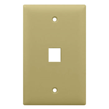 Pass And Seymour 1-Gang Wall Plate 1 Port Ivory (WP3401IV)
