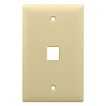 Pass And Seymour 1-Gang Wall Plate 1 Port Light Almond (WP3401LA)