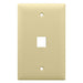 Pass And Seymour 1-Gang Wall Plate 1 Port Light Almond (WP3401LA)