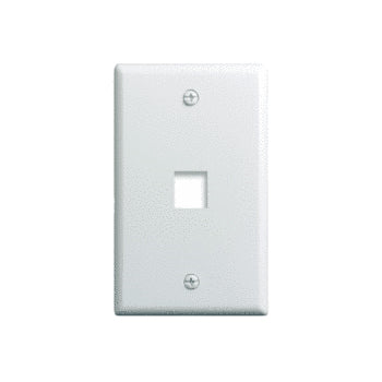Pass And Seymour 1-Gang Wall Plate 1-Port White (WP3401WH)