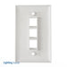 Pass And Seymour 1-Gang Wall Plate 3-Port White (WP3403WH)