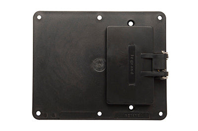 Pass and Seymour 2-Gang Black 1-GFCI 1-Blank Cover Plate  (3241BK)