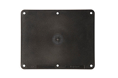 Pass and Seymour 2-Gang Black Blank Cover Plate  (3265BK)