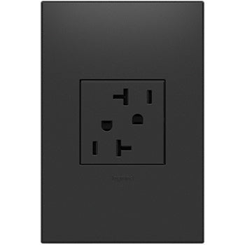 Pass And Seymour 2-Module Tamper-Resistant Outlet 20A Gray (ARTR202G4)