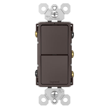Pass And Seymour 2 Switch Single Pole/3-Way And Single Pole/3-Way (RCD33)