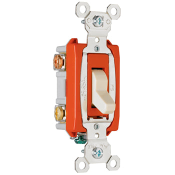 Pass and Seymour PS20AC3 120/277VAC Back And Side Wire 3-Way Switch ...