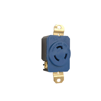 Pass And Seymour 20A 125V Blue Turnlok Receptacle (L520RBL)