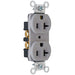 Pass And Seymour 20A 125V Construction Grade Duplex Receptacle Gray (CRB5362GRY)