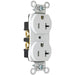 Pass And Seymour 20A 125V Construction Grade Duplex Receptacle Smooth Face White (CRB5362SW)