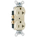 Pass And Seymour 20A 125V Construction Grade Duplex Receptacle Smooth Face Red (CRB5362SRED)