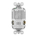 Pass And Seymour 20A 125V Duplex Tamper-Resistant Receptacle And USBA-USBC 3.1A Nickel (TR20USBACNI)