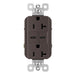 Pass And Seymour 20A 125V Tamper-Resistant Receptacle And 2 USBC Fast Charge Brown (TR20USBCC6)