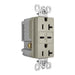 Pass And Seymour 20A 125V Tamper-Resistant Receptacle And 2 USBC Fast Charge Nickel (TR20USBCC6NI)