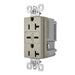 Pass And Seymour 20A 125V Tamper-Resistant Receptacle And 2 USBC Fast Charge Nickel (TR20USBCC6NI)