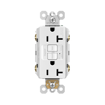 Pass And Seymour 20A AFCI Tamper-Resistant Receptacle White (AF202TRW)