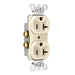 Pass And Seymour 20A Dual-Controlled Duplex Receptacle Light Almond (5362CDLA)