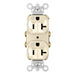 Pass And Seymour 20A Dual-Controlled Duplex Receptacle Light Almond (5362CDLA)