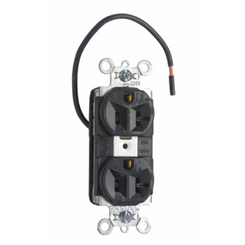 Pass And Seymour 20A/125V Split Circuit Duplex Spec Grade Brown (PT5362SC)