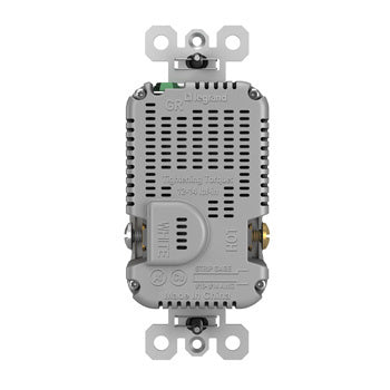 Pass And Seymour 20A 125V Weather-Resistant Tamper-Resistant Receptacle And USBA And USBC Fast Charge Gray (WRTR20USBAC6GRY)